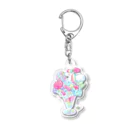 あいこゆめかわのユニコーンパフェ Acrylic Key Chain