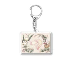 upa_museumのウーパールーパー 秋 Acrylic Key Chain