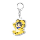 トラみー＝トラッキーのとらマイコちゃん Acrylic Key Chain