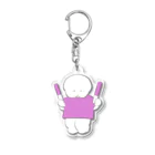 ワヌ山のアイドル大好きワヌ山ちゃん💜 Acrylic Key Chain