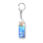 じゅりあんぐ！のクリームソーダなまりおちゃん Acrylic Key Chain