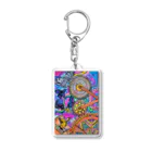 Kokotarot2021の運命の輪 Acrylic Key Chain