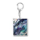 cube-wickの露の命 Acrylic Key Chain