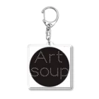 アートスープ@駅前本店営業冬休み中⛄️12/27〜3/1までのアートスープロゴアクキー Acrylic Key Chain