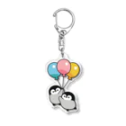 DECORの心くばりペンギン　風船ver. Acrylic Key Chain