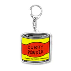 HS CURRYのカレー粉 アクリルキーホルダー