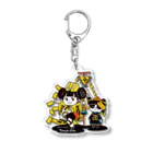 Sunny Place 今瀬のりおのカンフーちゃんのキョンシーさまのおとおりだ！  Acrylic Key Chain