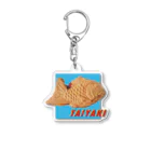 うさぎちゃんアイランドのTAIYAKI アクリルキーホルダー