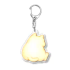 とむのもちもちねこのせなか Acrylic Key Chain