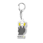 ビールとアート TM-3 Designの 名画 × BEER（ムンクの叫び） Acrylic Key Chain