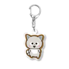 三つ子のきつねこ Shopの三つ子のきつねこ Acrylic Key Chain