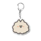 ナポリのSUZURIのPOMERANIAN Acrylic Key Chain