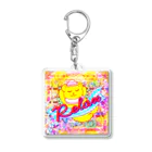 ✨🌈✨ユラクラカン🇯🇵 ✨🌈✨の🍒リラックスお昼寝ベアー🍒 Acrylic Key Chain