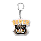 bleeのFEVERタヌキ Acrylic Key Chain