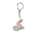 ayushopのミミズアクキー Acrylic Key Chain