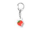 scbの食べかけいちご Acrylic Key Chain