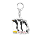 きゅう🐧イラストレーターのピゴセリスペンギンズ Acrylic Key Chain