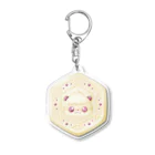 クロフミのまったりショップの吹雪くんのバニラアイス風味チョコ Acrylic Key Chain