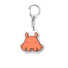 紫咲うにのめんだこ Acrylic Key Chain