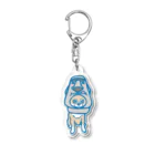 pipippuのモアイ像犬 Acrylic Key Chain