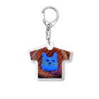 ちびもりのグレコ(BLUE) Acrylic Key Chain