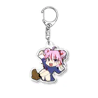 クソザコポテトサラダショップ1号店のモンブラン前田 Acrylic Key Chain