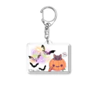 ゆるふわ館長 遥和- はるか -/天泣 白雨の天泣白雨のハロウィン2 Acrylic Key Chain