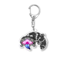 もむのふの爬虫類グッズやさんのマツカサちゃんアクキー Acrylic Key Chain