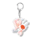 N-huluのエクレアちゃん Acrylic Key Chain