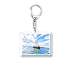 Spirit of Sailors 冒険ギアのSpirit of Sailors　造船用アイテム（夏のセイリングカッター） Acrylic Key Chain