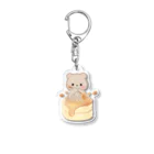 Chatoranのちーくまパンケーキ Acrylic Key Chain