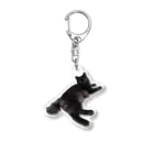 猫まる茶屋の猫まる茶屋　とんぼ Acrylic Key Chain