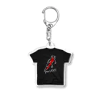 いきものや のの(本館)の白アカハライモリTシャツアクキー Acrylic Key Chain