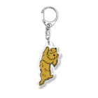 TOMOS-dogの走り飛びのこいぬ Acrylic Key Chain