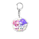 大賀一五の店の変身うさねこエトラッシュ！ Acrylic Key Chain