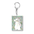 siyouの花とねこ Acrylic Key Chain