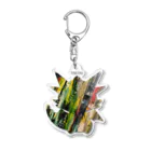 Tetra Styleのアートなテン Acrylic Key Chain