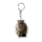 やまねこショップSUZURI支店のぶくまくん Acrylic Key Chain