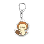 もさんの食いしんぼうモス🦁 Acrylic Key Chain