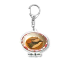 脂身通信Ｚのかれい煮つけ Acrylic Key Chain