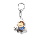 もさんのサッカー選手に、俺はなる Acrylic Key Chain