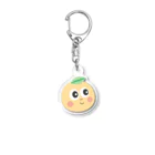 ぷくぷくだんご虫しょっぷのちっこいみかん Acrylic Key Chain