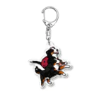 lily_dalmatianのモカミトちゃん Acrylic Key Chain