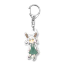 Jackalope Houseの彼女はジャッカロープ Acrylic Key Chain