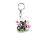 川上牧場のおそろいデザイン(LINEスタンプ) Acrylic Key Chain