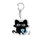 FLAT DOGGIESのねこをかぶる -さかな- Acrylic Key Chain