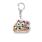 FLAT DOGGIESのFLAT DOGGIES トラ Acrylic Key Chain