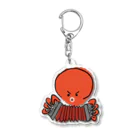 VEZ Craft SUZURI店のたこneando Acrylic Key Chain