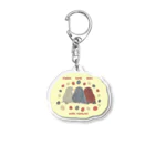 ヤママユ(ヤママユ・ペンギイナ)のOHAGI PENGUINS ASSORT Acrylic Key Chain