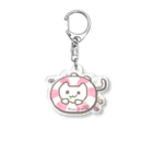 NYACHA&BOOCHAのうきわにゃーちゃ、 Acrylic Key Chain